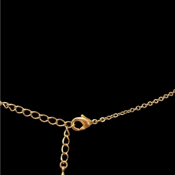 S Shape CZ Necklace - Picture 3 of 3